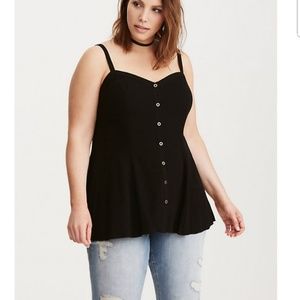 Seamed, Button Up Cami